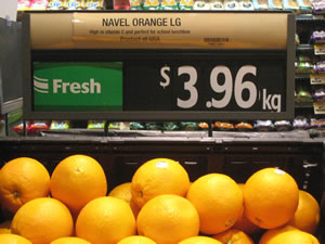 Woolworths Not Promoting Local Produce