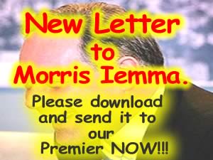 NEW LETTER to Morris Iemma NSW Premier 80808